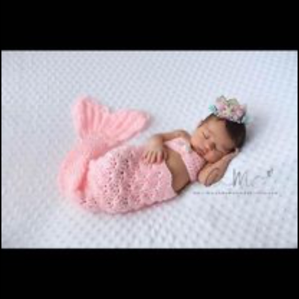 Newborn mermaid set.